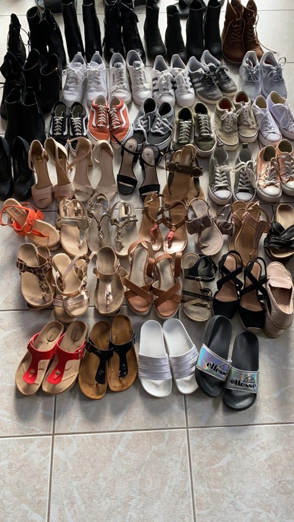 Schuhrepertoire von Annika M. (Foto: S. Bouillon)
