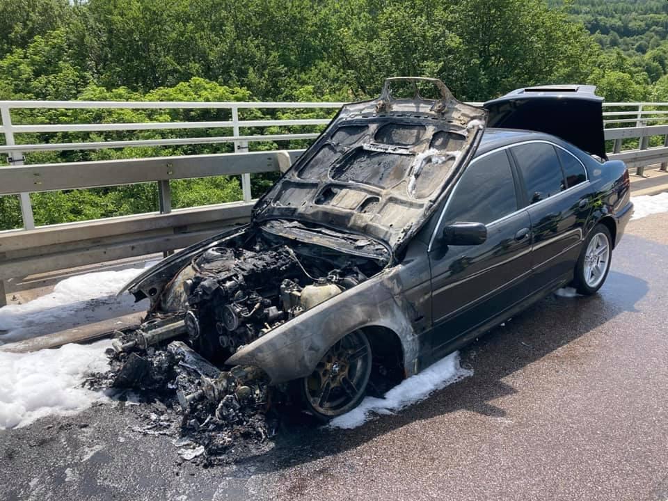Fahrzeugbrand Primstal A1