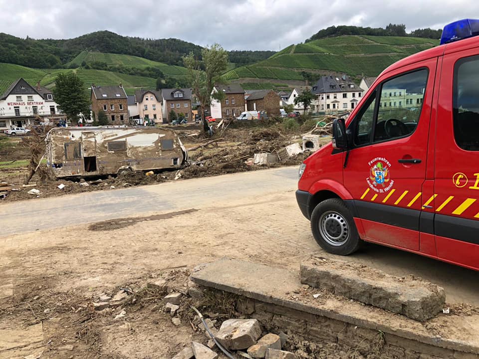Einsatz Feuerwehr Dernau