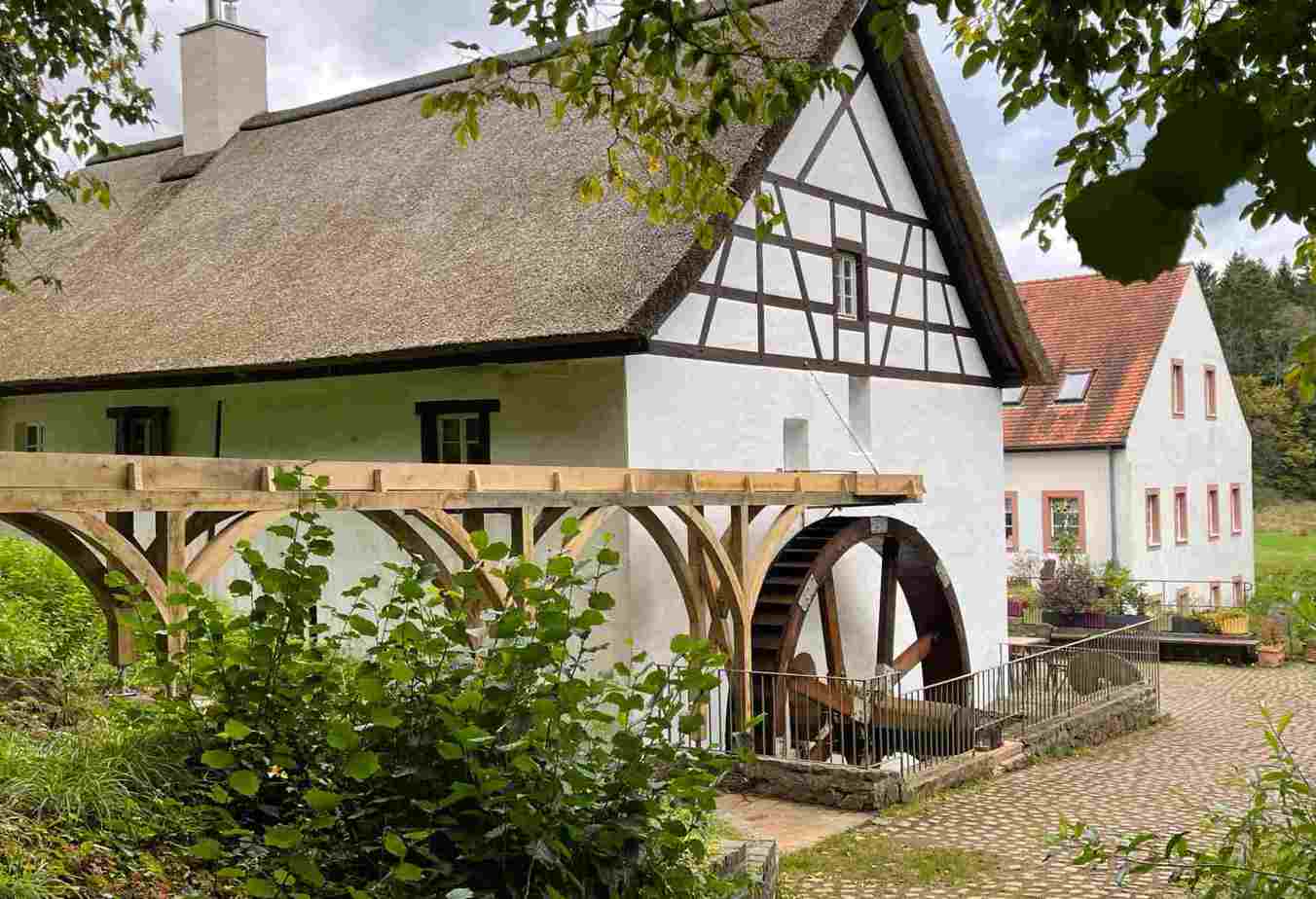 Mühlrad Johann Adams Mühle