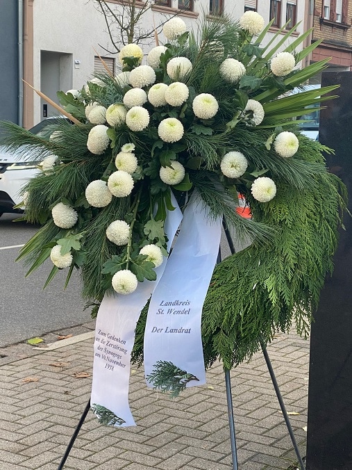 Kranzniederlegung am 09. November 2021