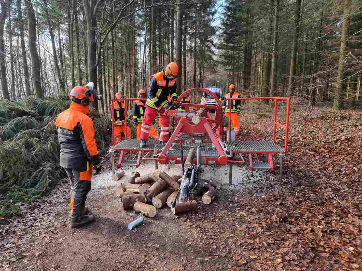 Motorsäge Feuerwehr