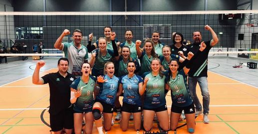 Die Volleyballerinnen des SSC Freisen