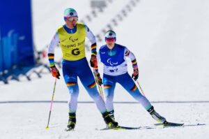 Johanna Recktenwald und ihr Guide Valentin Haag