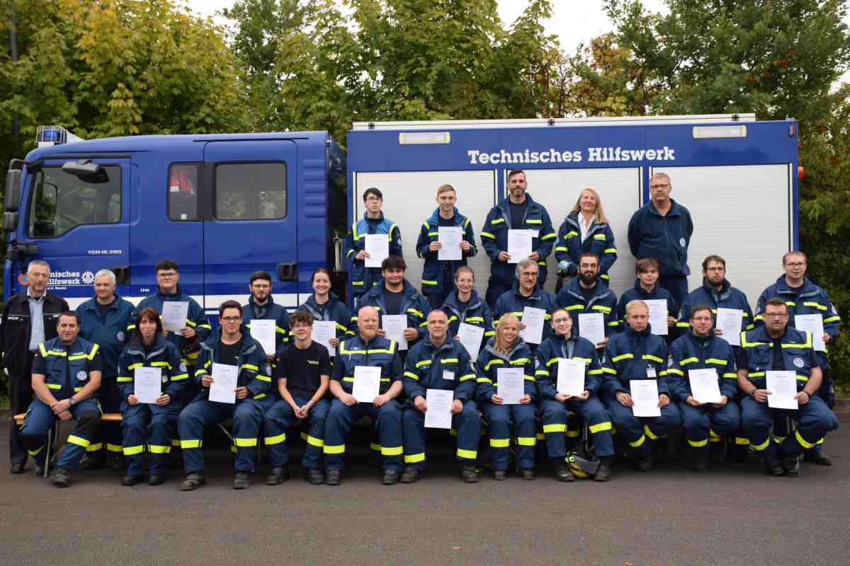 THW St. Wendel Ausbildung