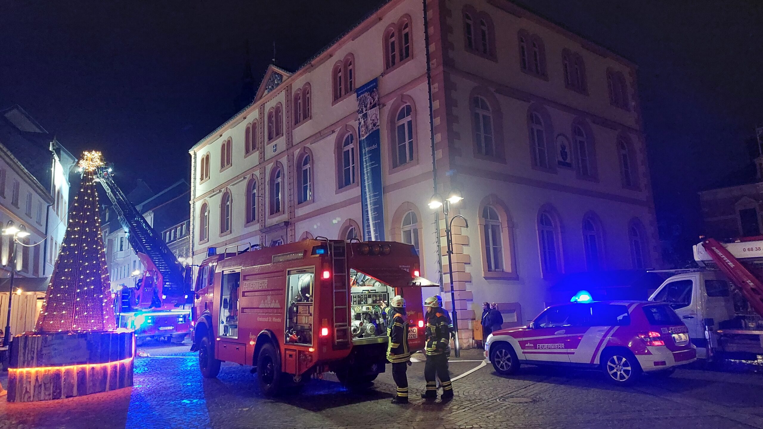 Feuerwehreinsatz in St. Wendeler Innenstadt