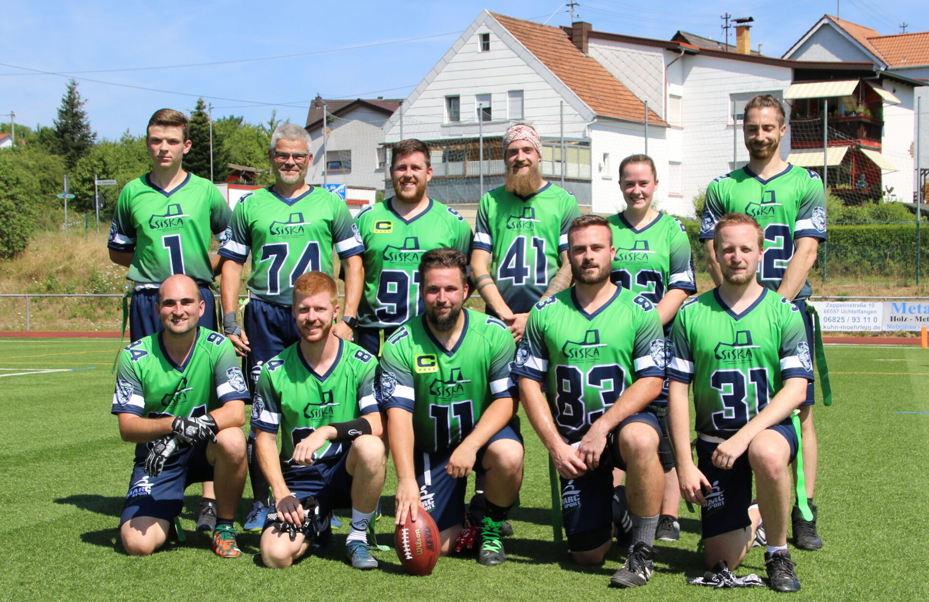 celtic bulls flag football mannschaft