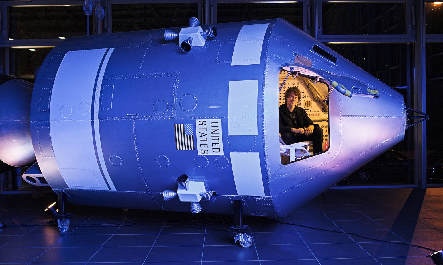 Apollo 13 Kapsel in Walhausen