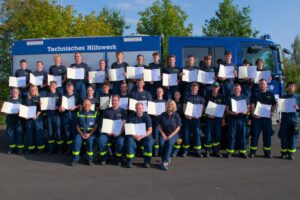 31 THW-Helferanwärter legen erfolgreiche Abschlussprüfung in St. Wendel ab