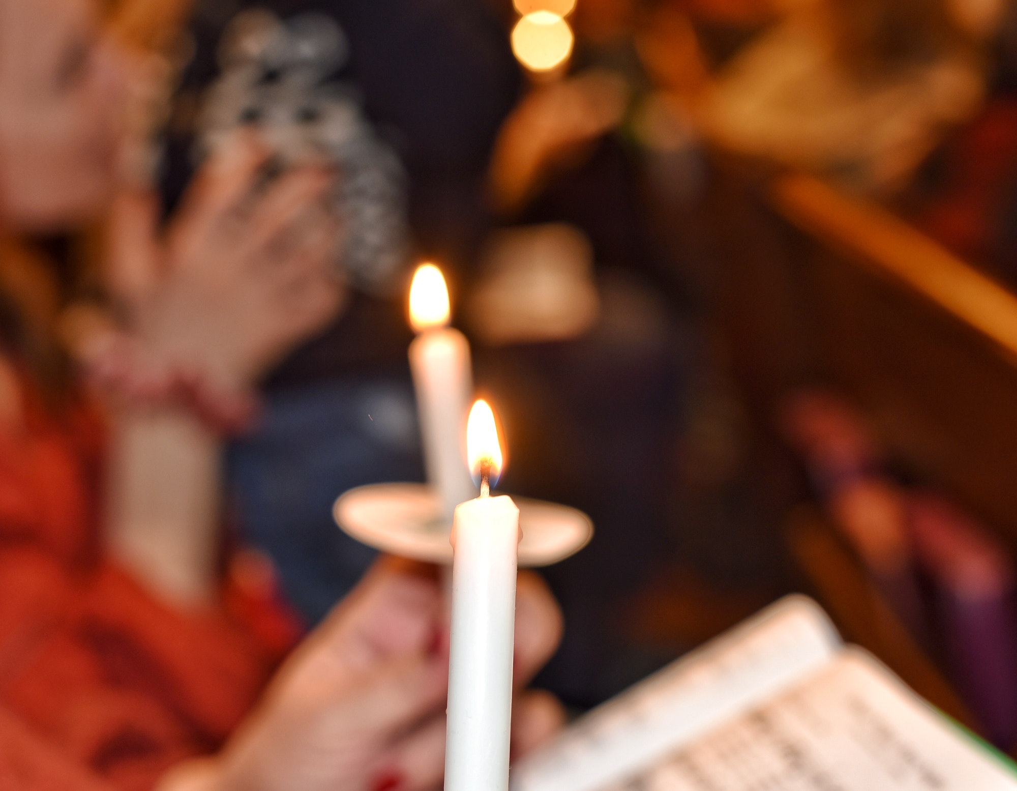 Music Families celebrating Christmas at an evening hymn-sing service Nominated🌟