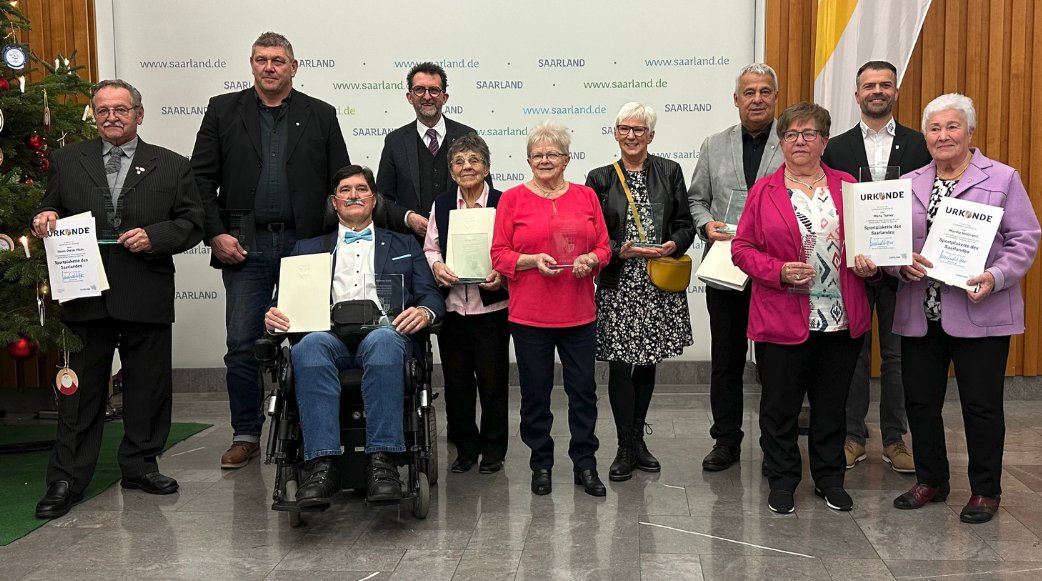 Sportplakette Saarland 2023