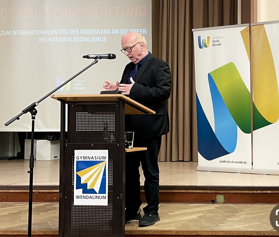 Prof. Dr. Rixecker hält VOrtrag zum Gedenktag an die Opfer des Nationalsozialismus