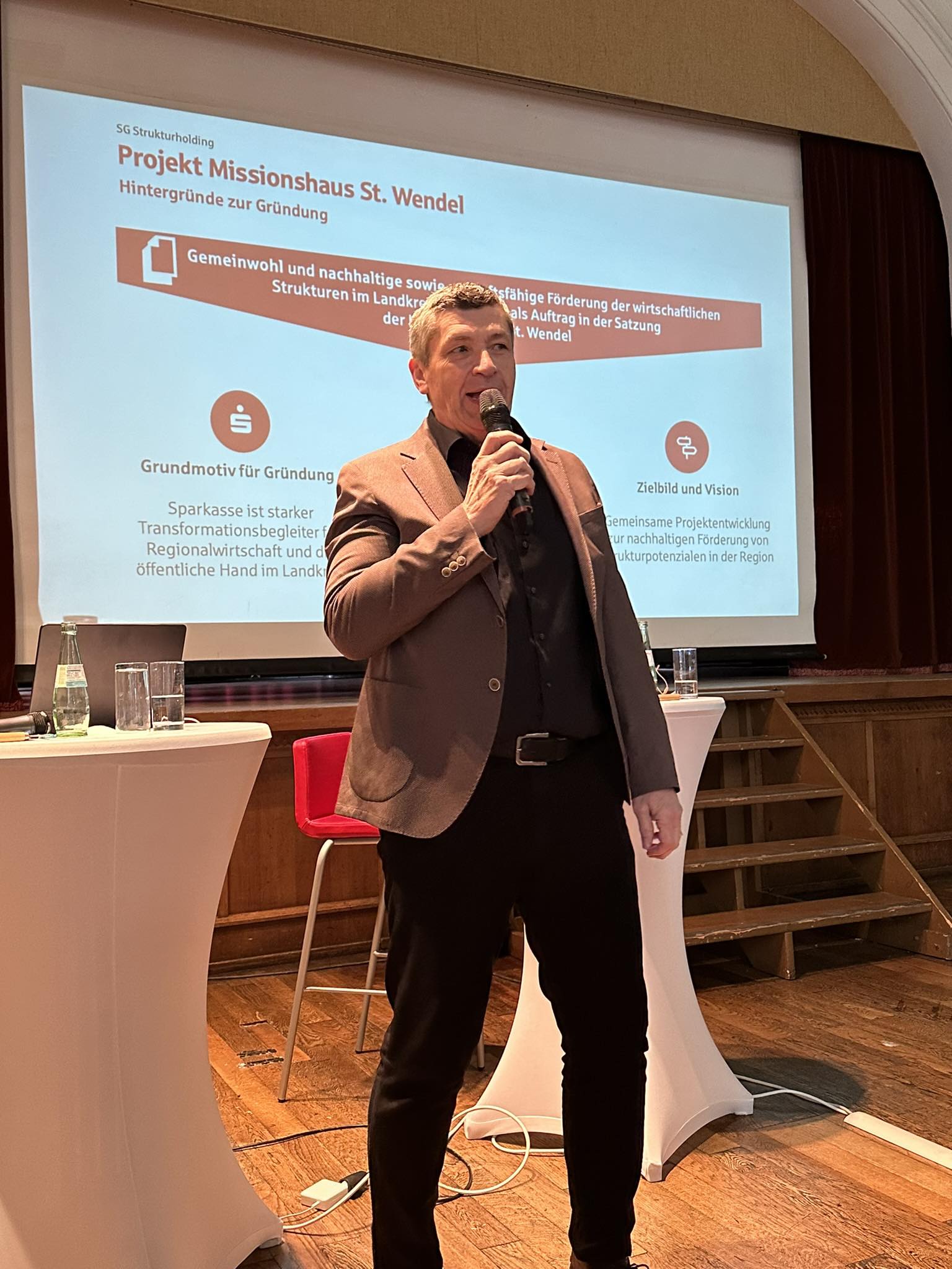 Vorstandsvorsitzender der Kreissparkasse St. Wendel Dirk Hoffmann