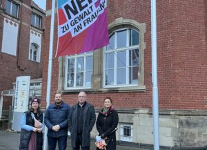 Aktionstag gegen Gewalt: Landkreis und Stadt St. Wendel setzen gemeinsam Zeichen