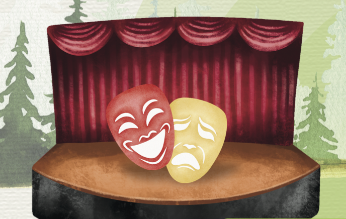 Plakat Theater im Härtelwald