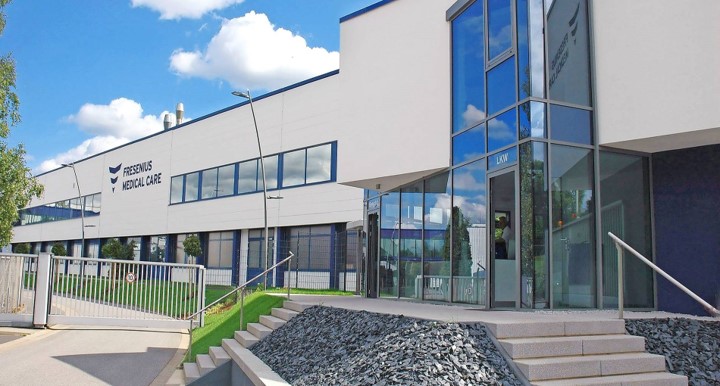 Fresenius Medical Care: Das Werk in St. Wendel (Foto: Fresenius)