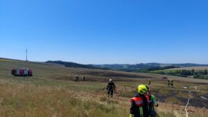 Niederkirchen: Landwirt und Feuerwehr stoppten Feuer gemeinsam