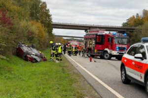 A62: Verletzte nach Unfall bei Otzenhausen