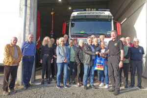 Landesvorstand informiert sich über moderne Schutzmaßnahmen bei Extremwetter