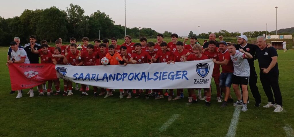 A-Jugend der JFG Schaumberg-Prims gewinnt den Saarlandpokal