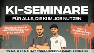 KI-Grundlagen und Claude-Power: Zwei Workshops machen St. Wendeler Firmen fit für die Zukunft