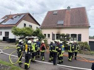 Wohnhausbrand in Tholey endet glimpflich