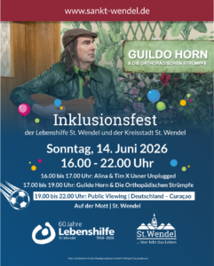 Guildo Horn rockt beim Inklusionsfest der Lebenshilfe in St. Wendel