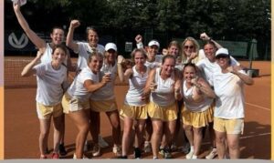 Winterbacher Tennisdamen schlagen Ex-Profi Buzărnescu und führen Liga an