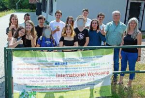 Internationales Workcamp startete in Freisen – Jugendliche packen zwei Wochen lang an