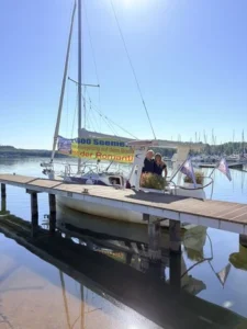 Weltumsegelung auf den Bostalsee