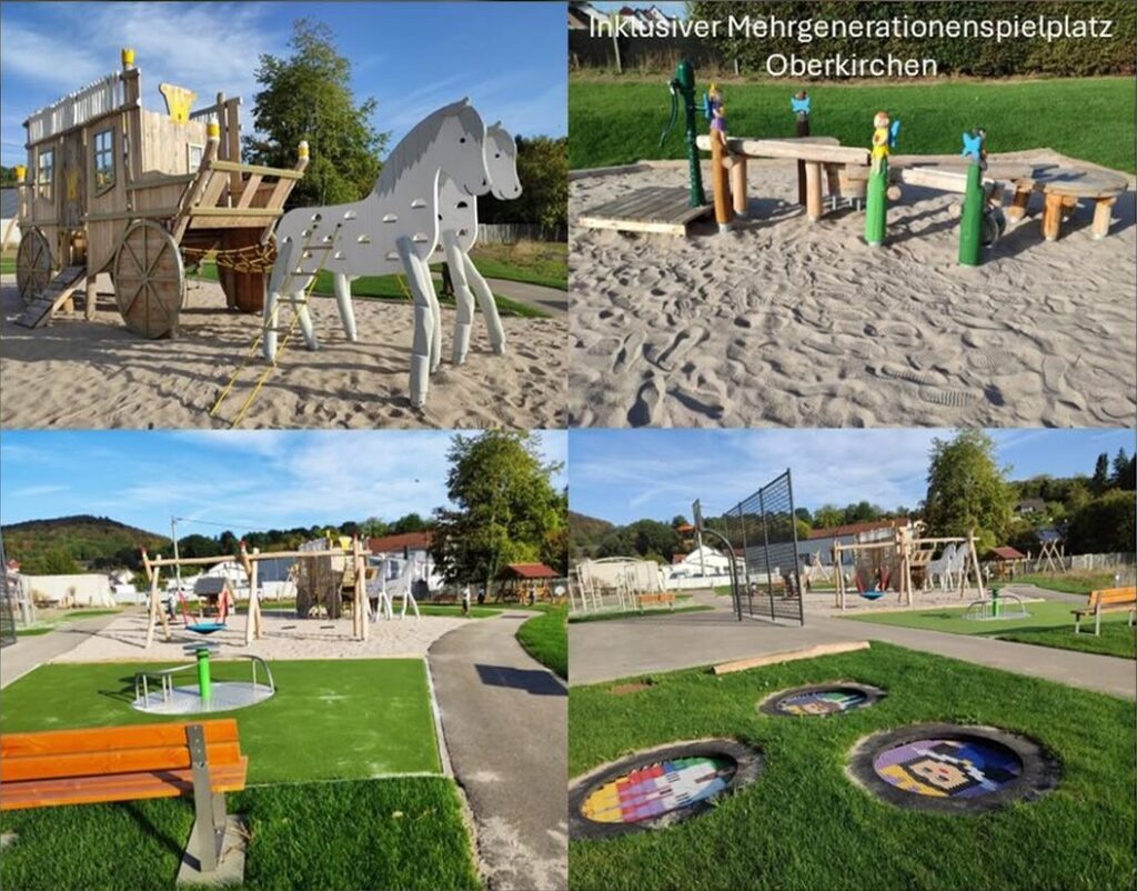 Gemeinde Freisen eröffnet neuen Spielplatz für alle Generationen in Oberkirchen